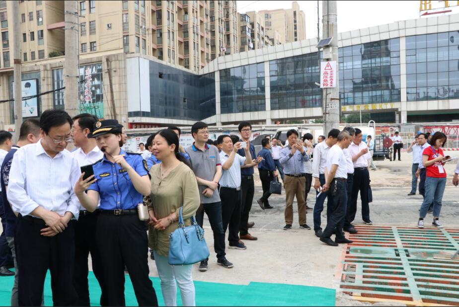 合肥市各区政府领导市场东二环站我司施工降尘助理智